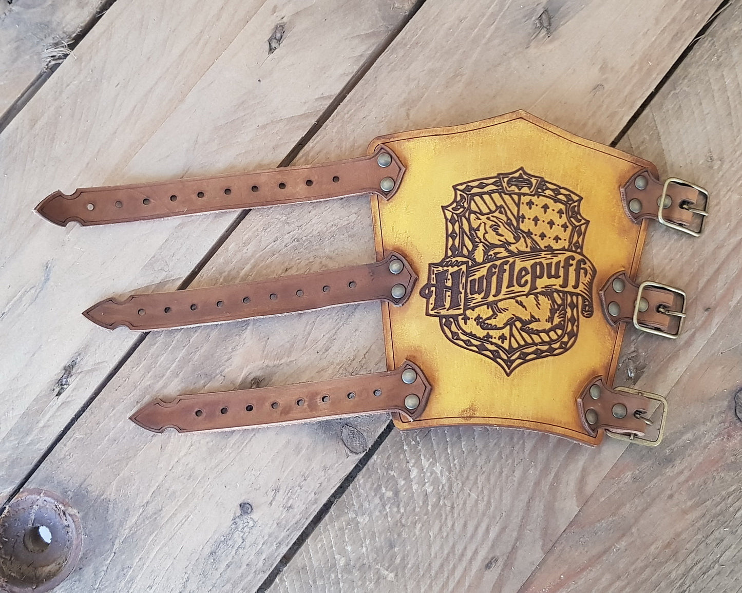 Hufflepuff bracer.