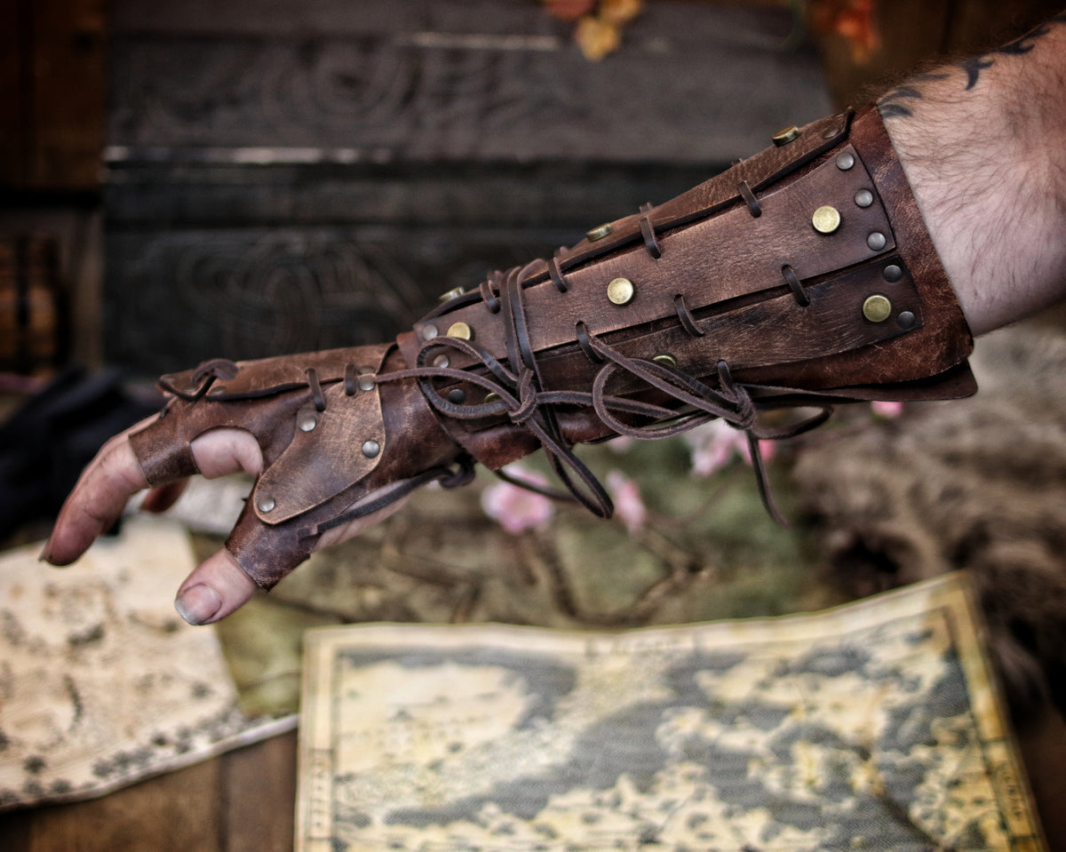 Samurai Bracers Riveted