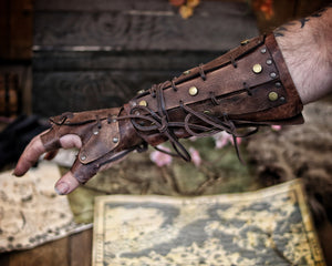 Samurai Bracers Riveted