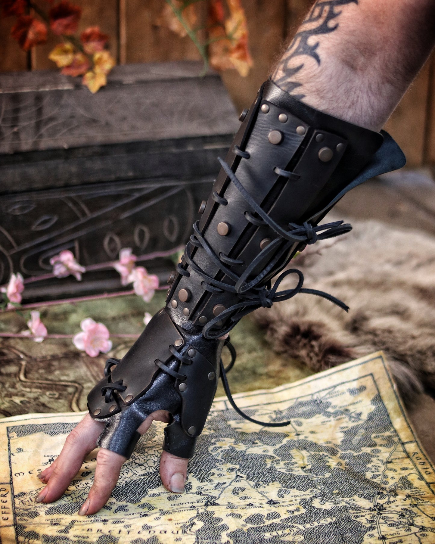 Samurai Bracers Riveted