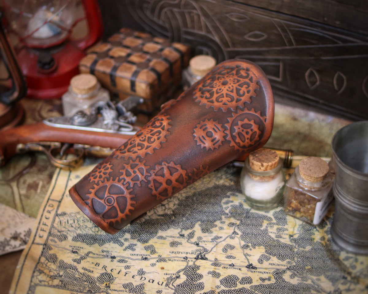 Steampunk Bracer Gears