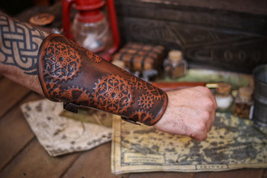 Steampunk Bracer Gears