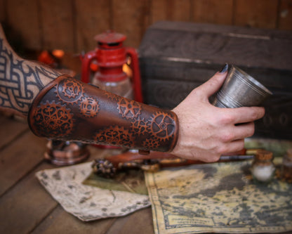 Steampunk Bracer Gears