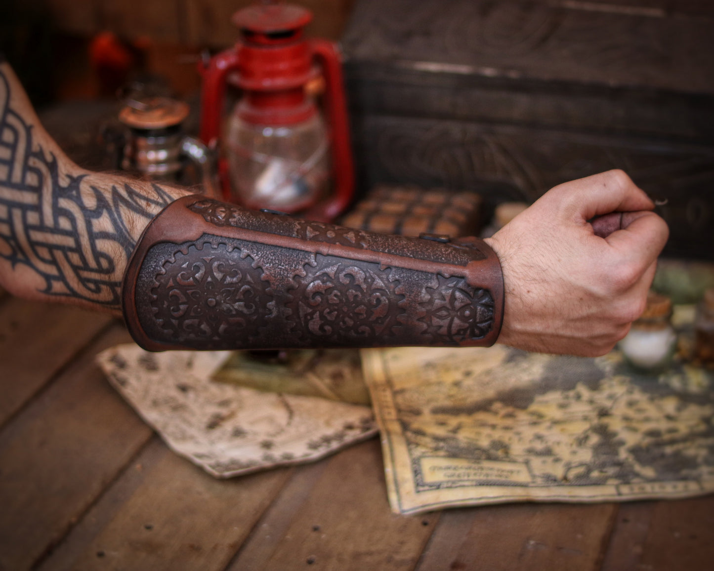 Steampunk Fantasy Bracer