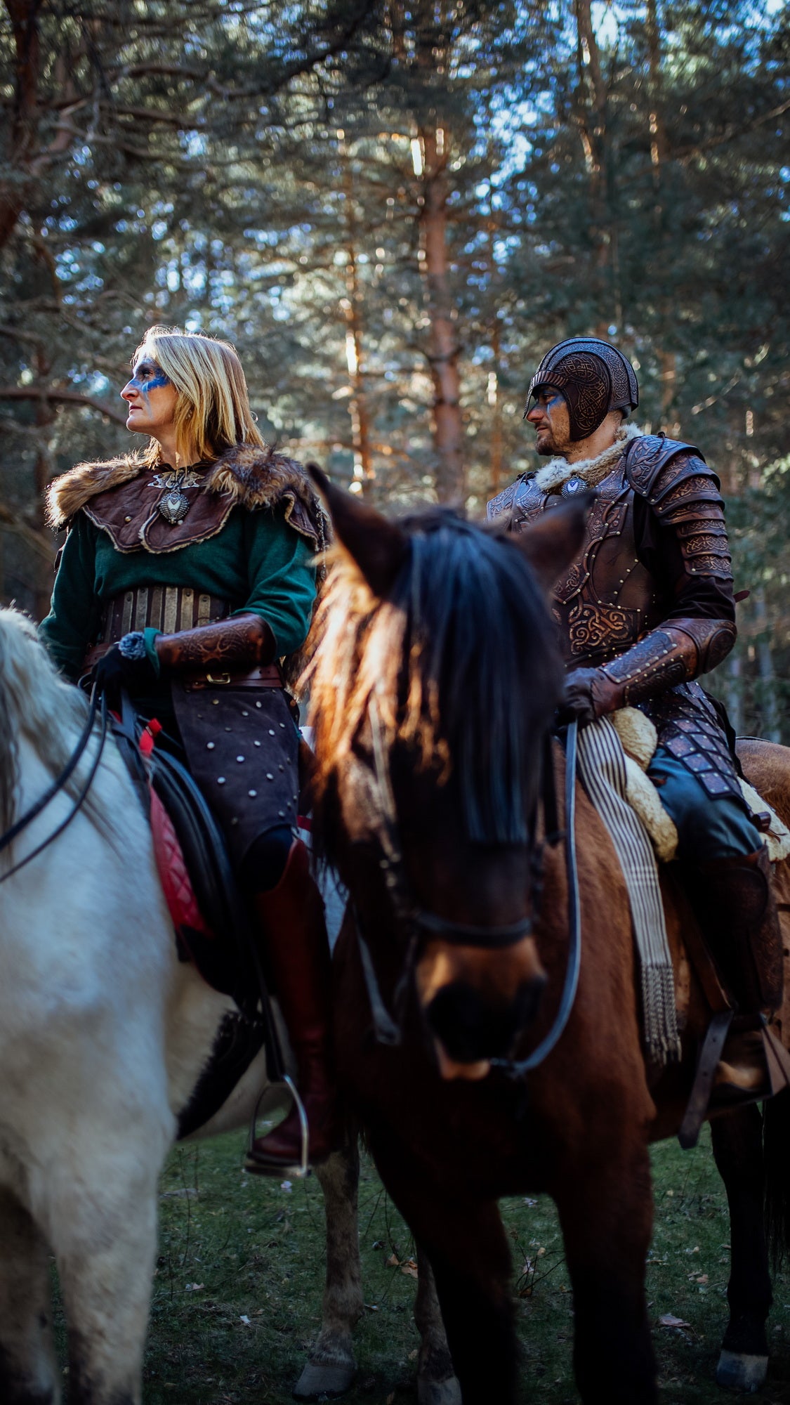 Sedrik leather warrior armor set