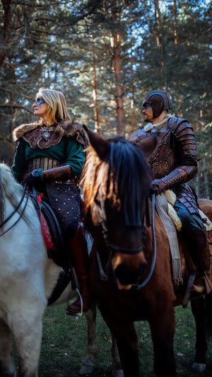 Sedrik leather warrior armor set