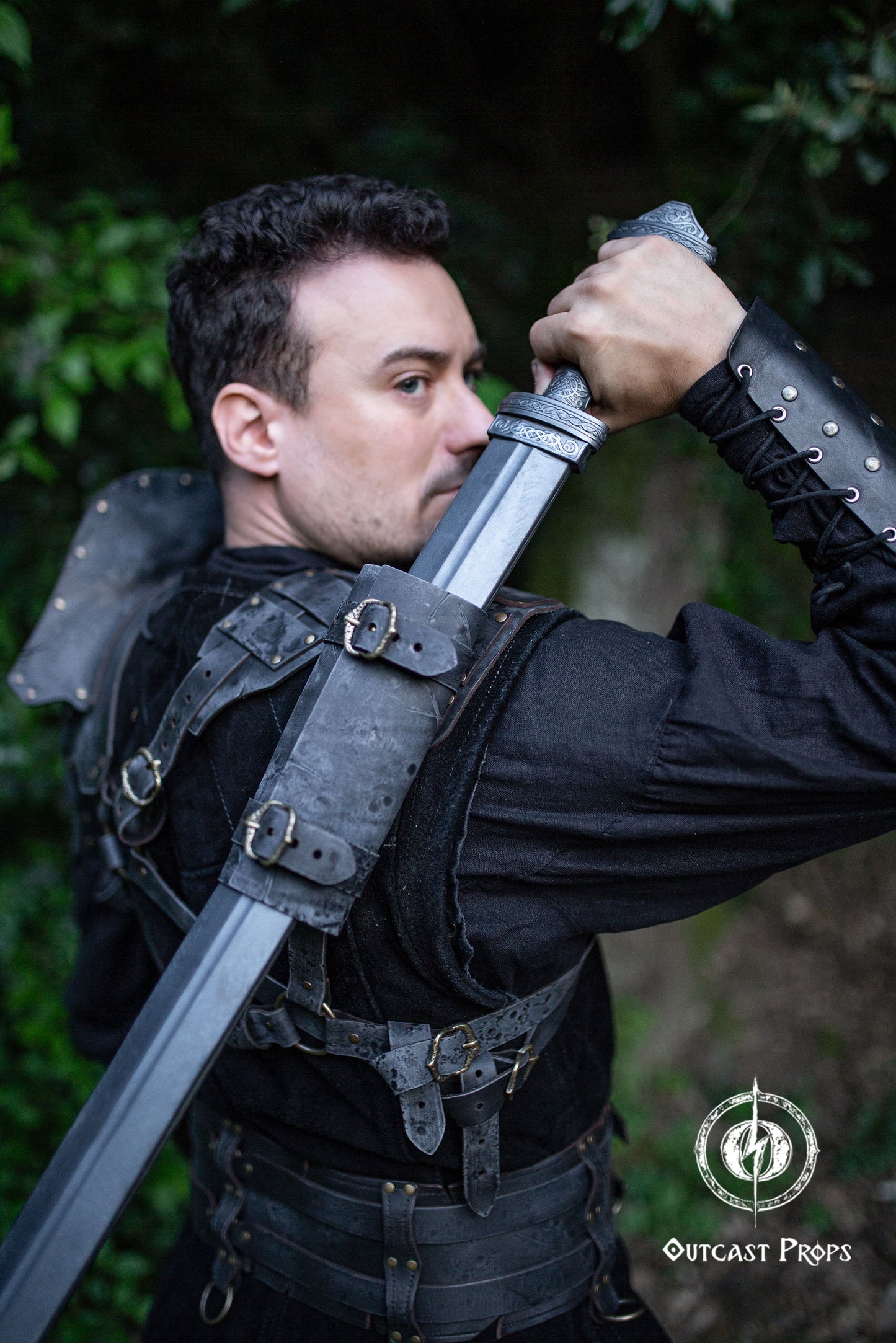 Barbarian Back Sword Scabbard