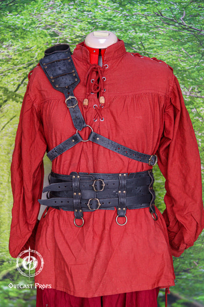 Barbarian Back Sword Scabbard