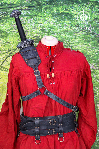 Barbarian Back Sword Scabbard