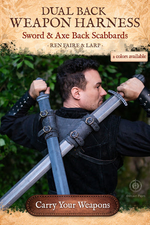 Barbarian Dual Sword Scabbard