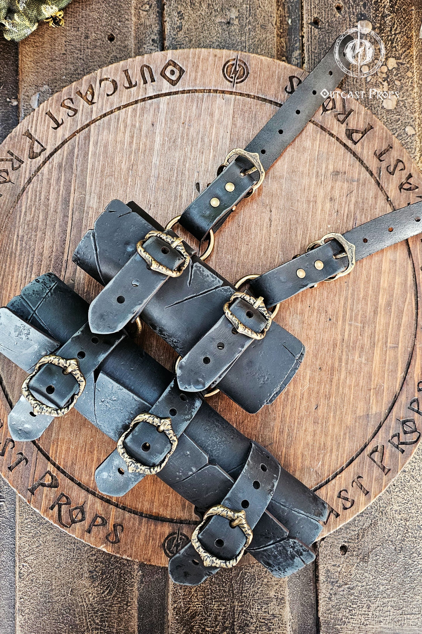 Barbarian Double Modular Belt Scabbard