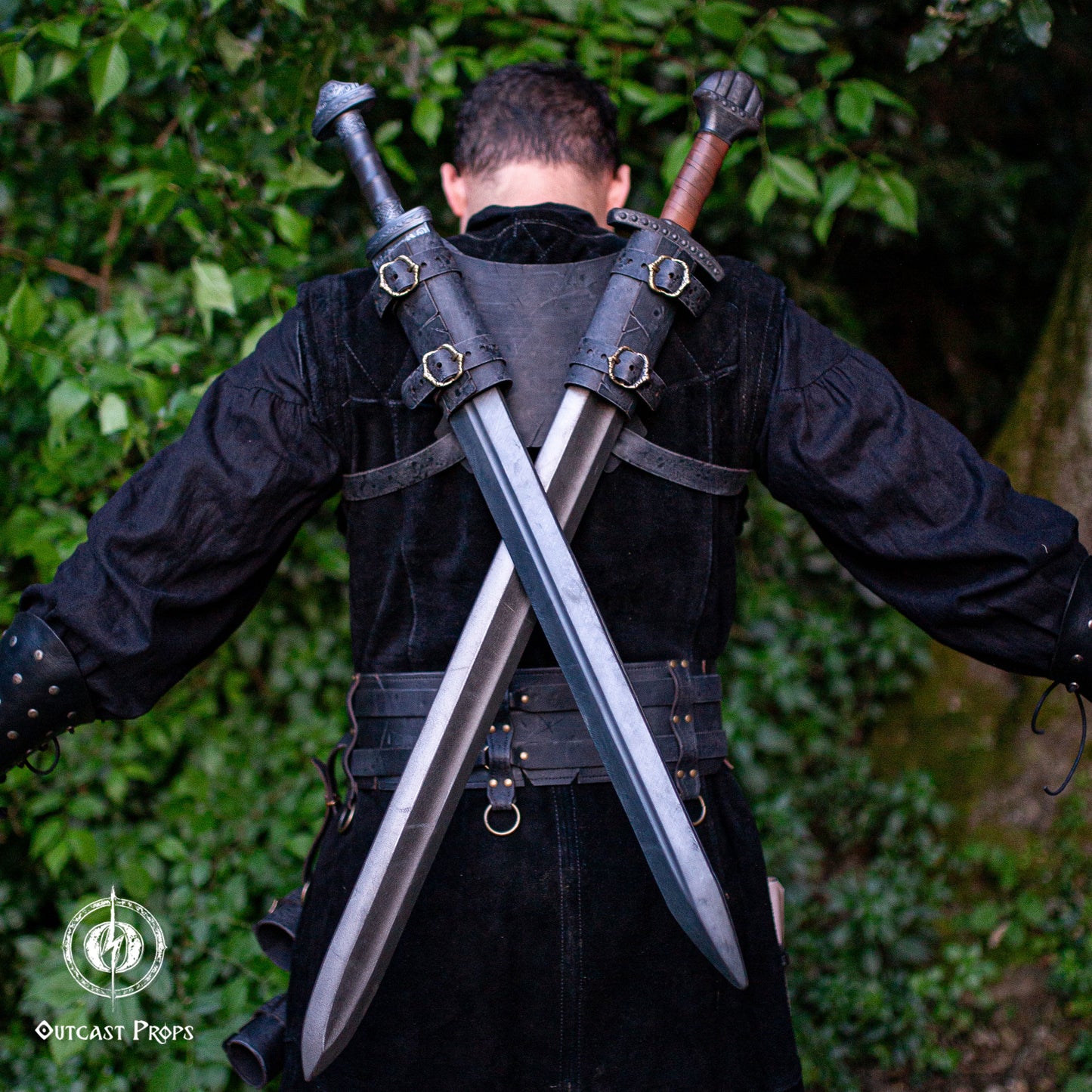 Barbarian Dual Sword Scabbard