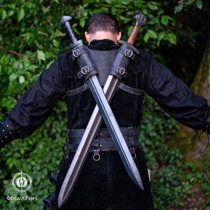 Barbarian Dual Sword Scabbard