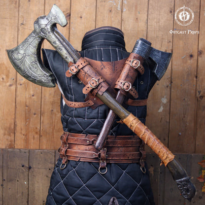 Barbarian Dual Sword Scabbard