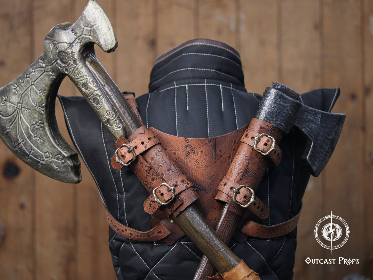 Barbarian Dual Sword Scabbard