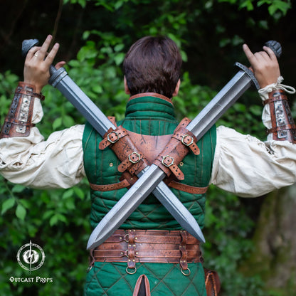 Barbarian Dual Sword Scabbard