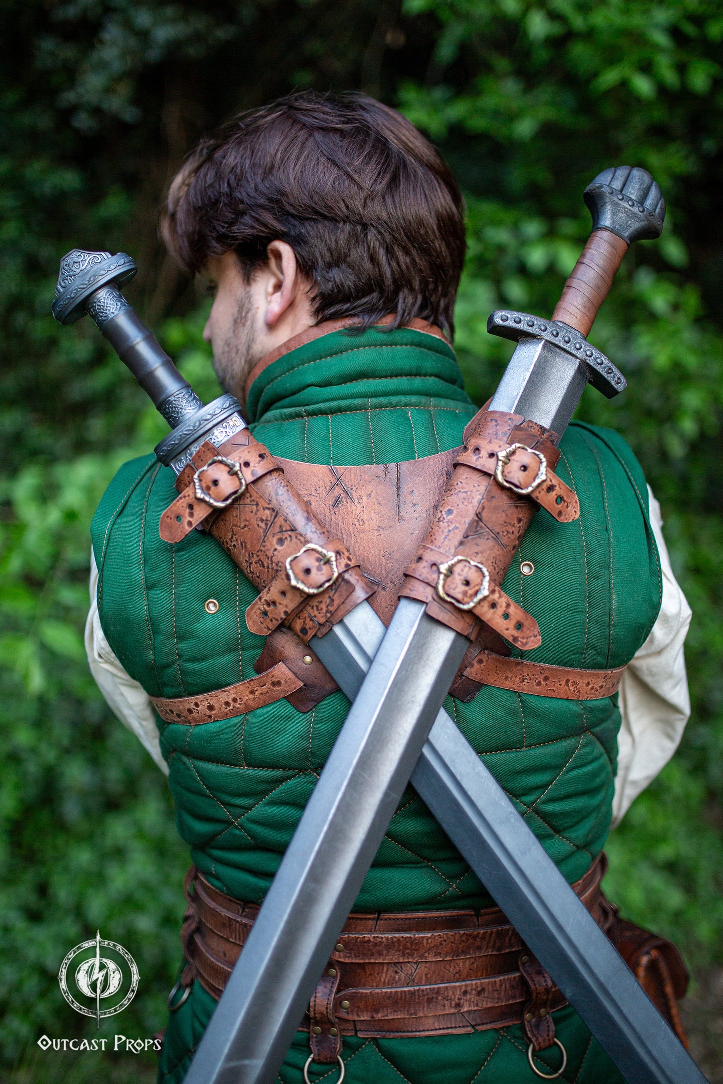Barbarian Dual Sword Scabbard