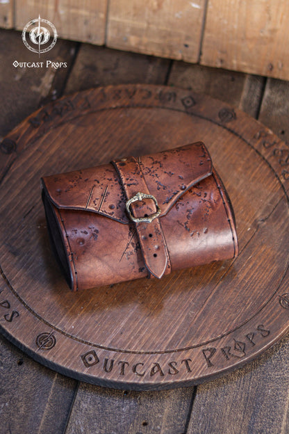 Barbarian Leather Belt Pouch