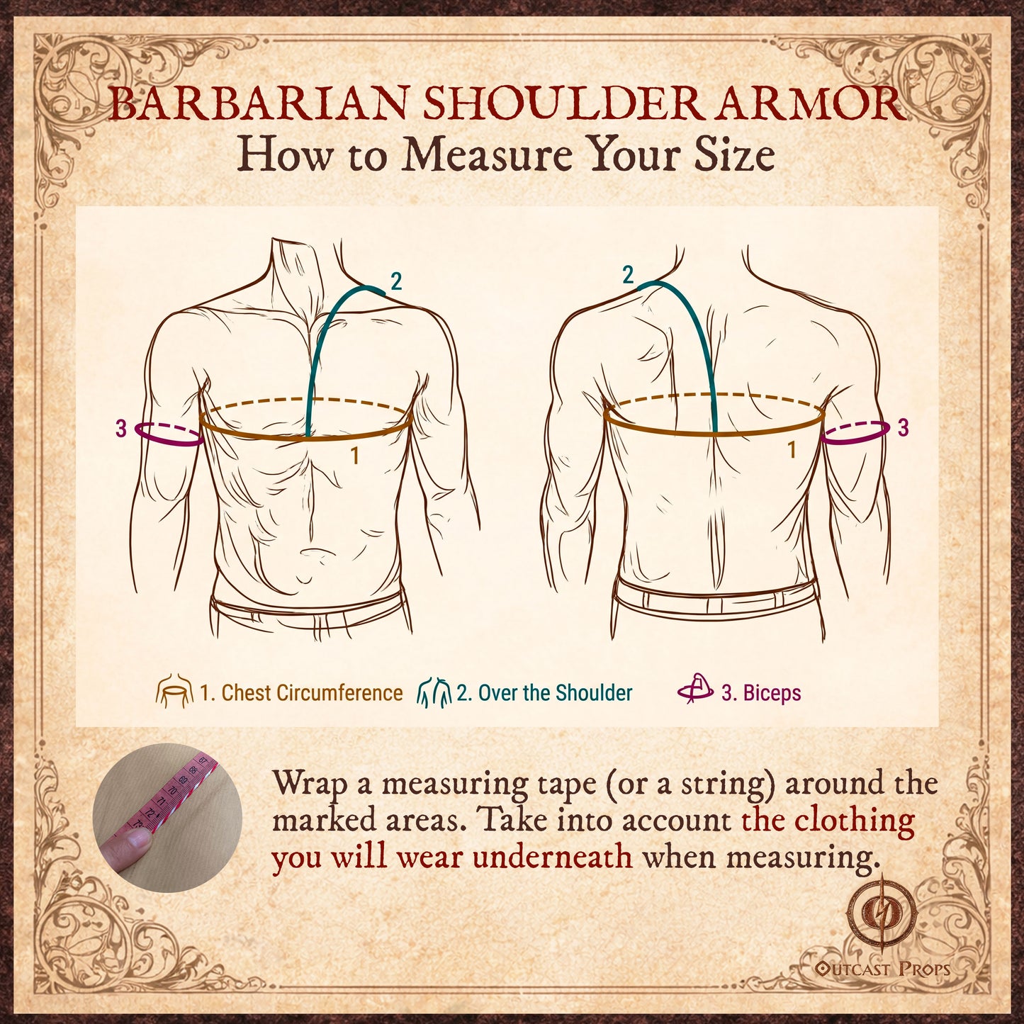 Barbarian Shoulder Armor