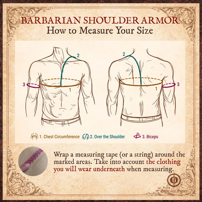 Barbarian Shoulder Armor