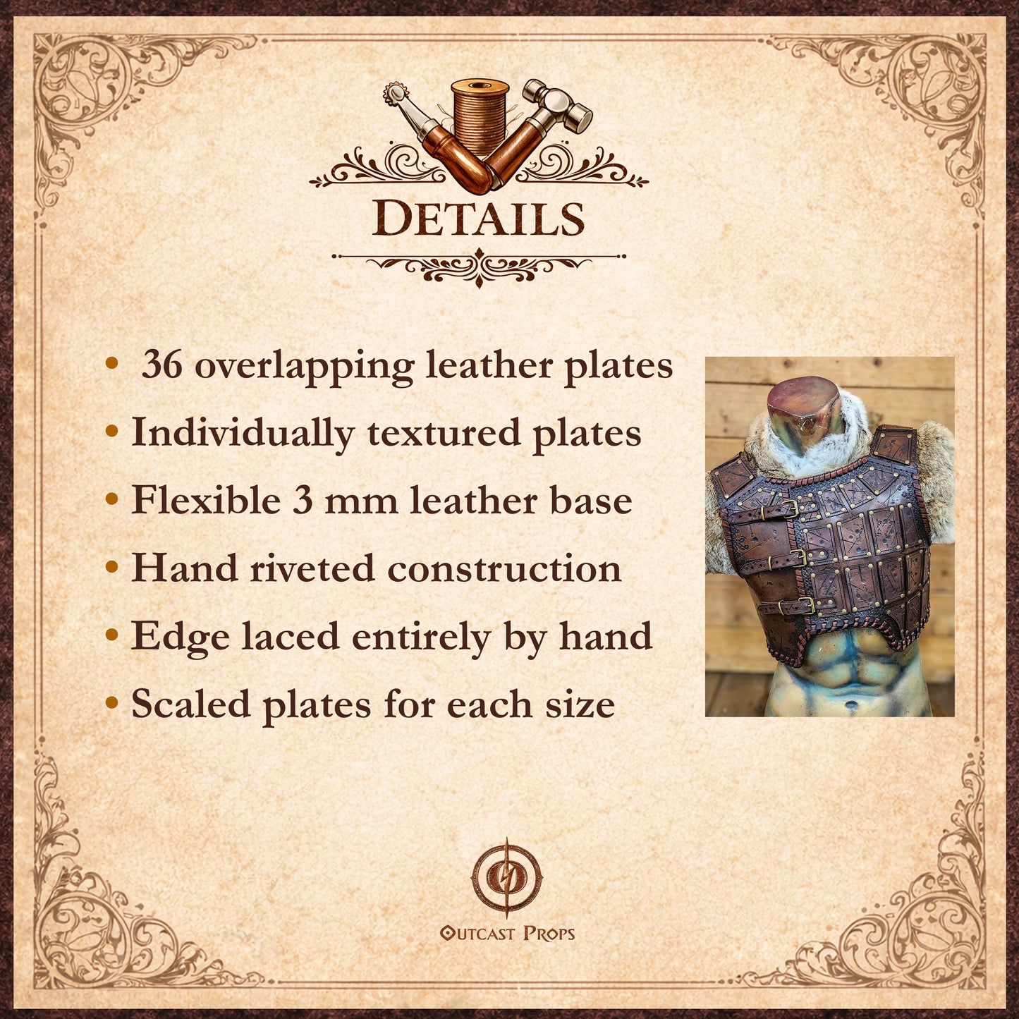 Barbarian Studded Armor