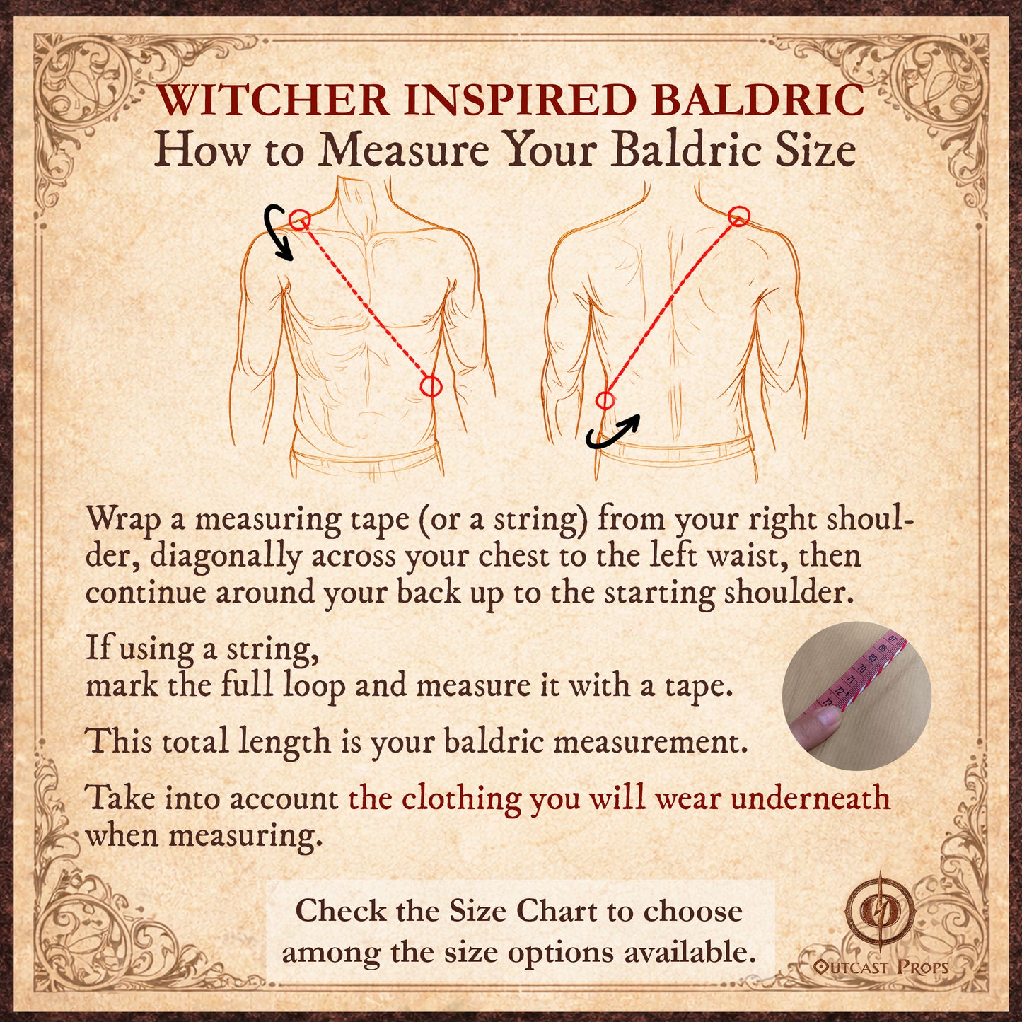 Witcher 3 Ursine Armour Baldric