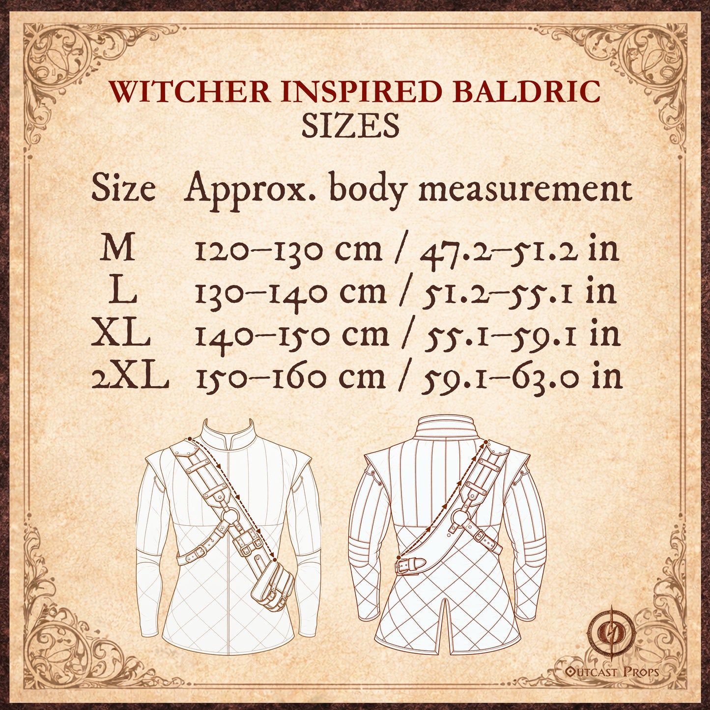 Witcher 3 Ursine Armour Baldric