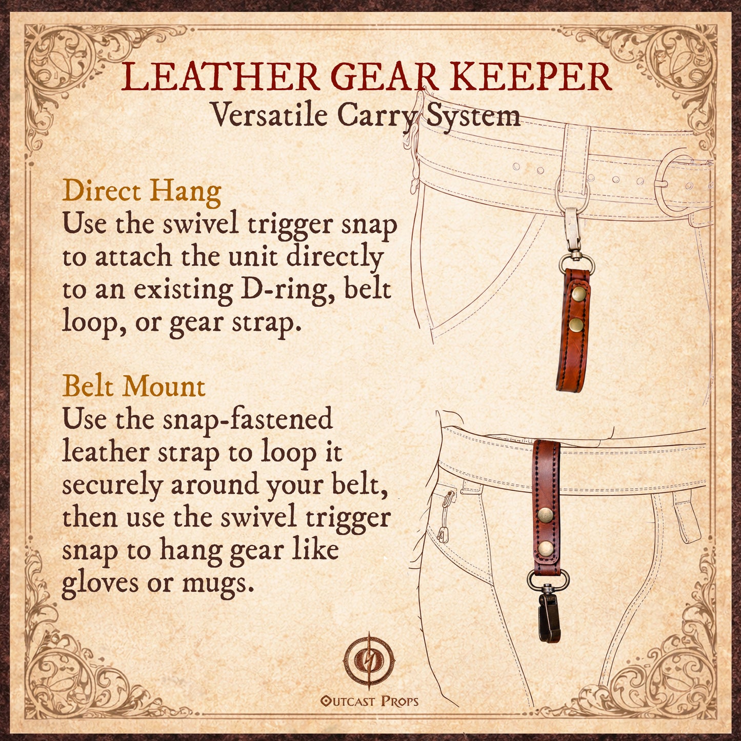 Bushcraft Glove Holder