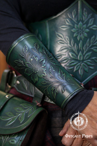 Floral fae Underbust Corset