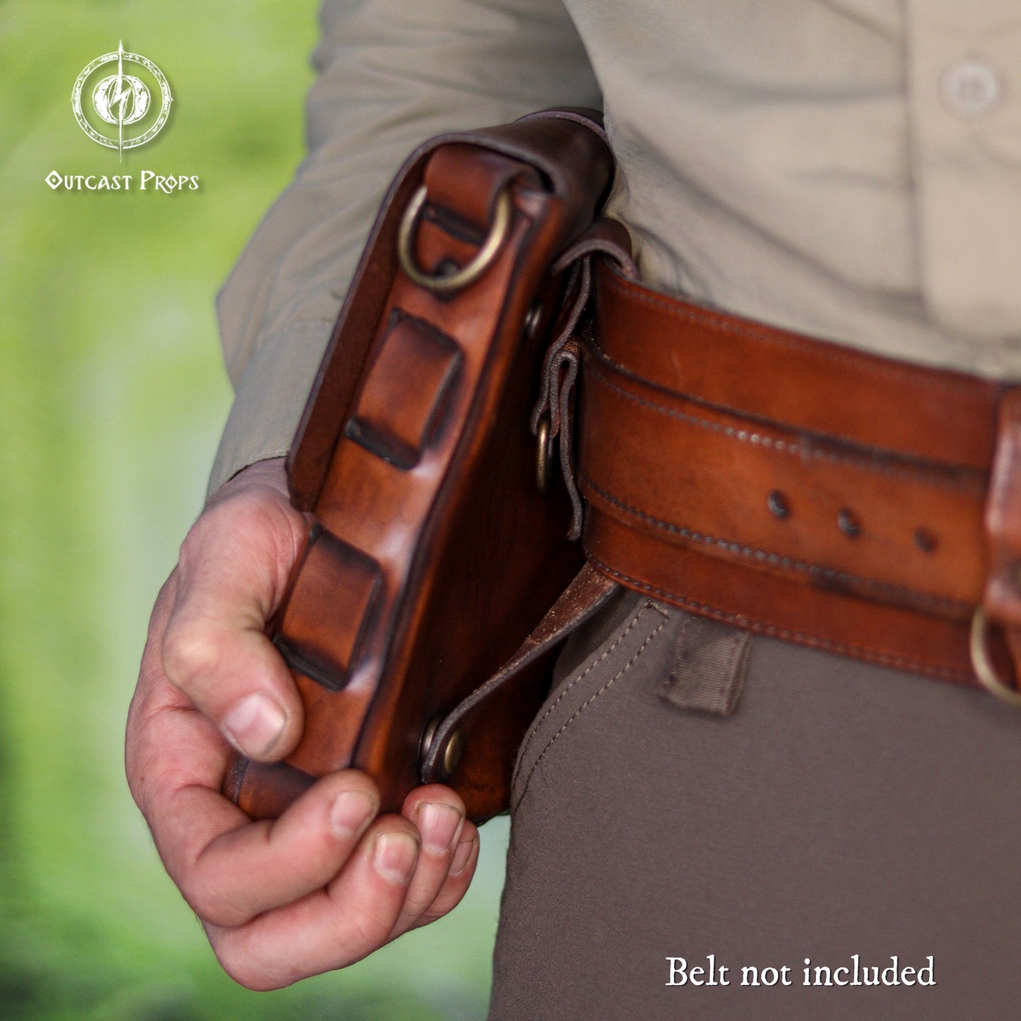 Bushcraft Leather Belt Pouch