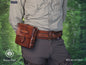 Bushcraft Leather Belt Pouch