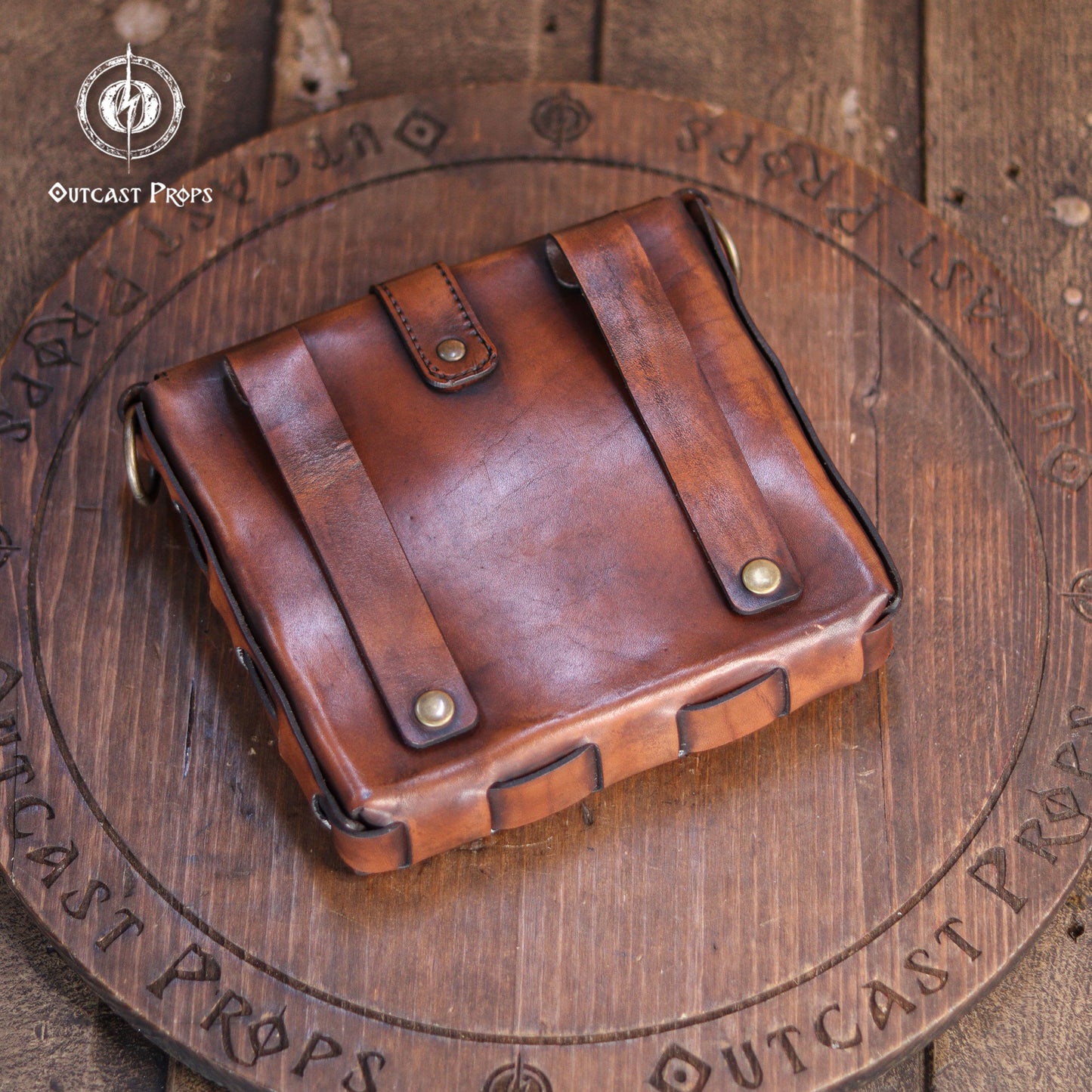 Bushcraft Leather Belt Pouch