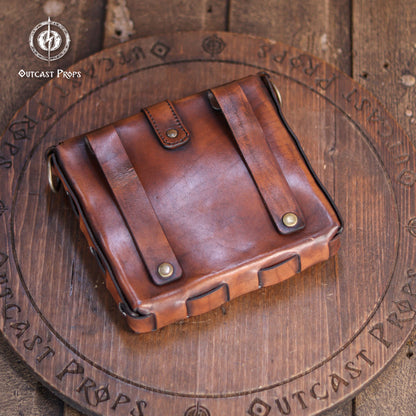 Bushcraft Leather Belt Pouch