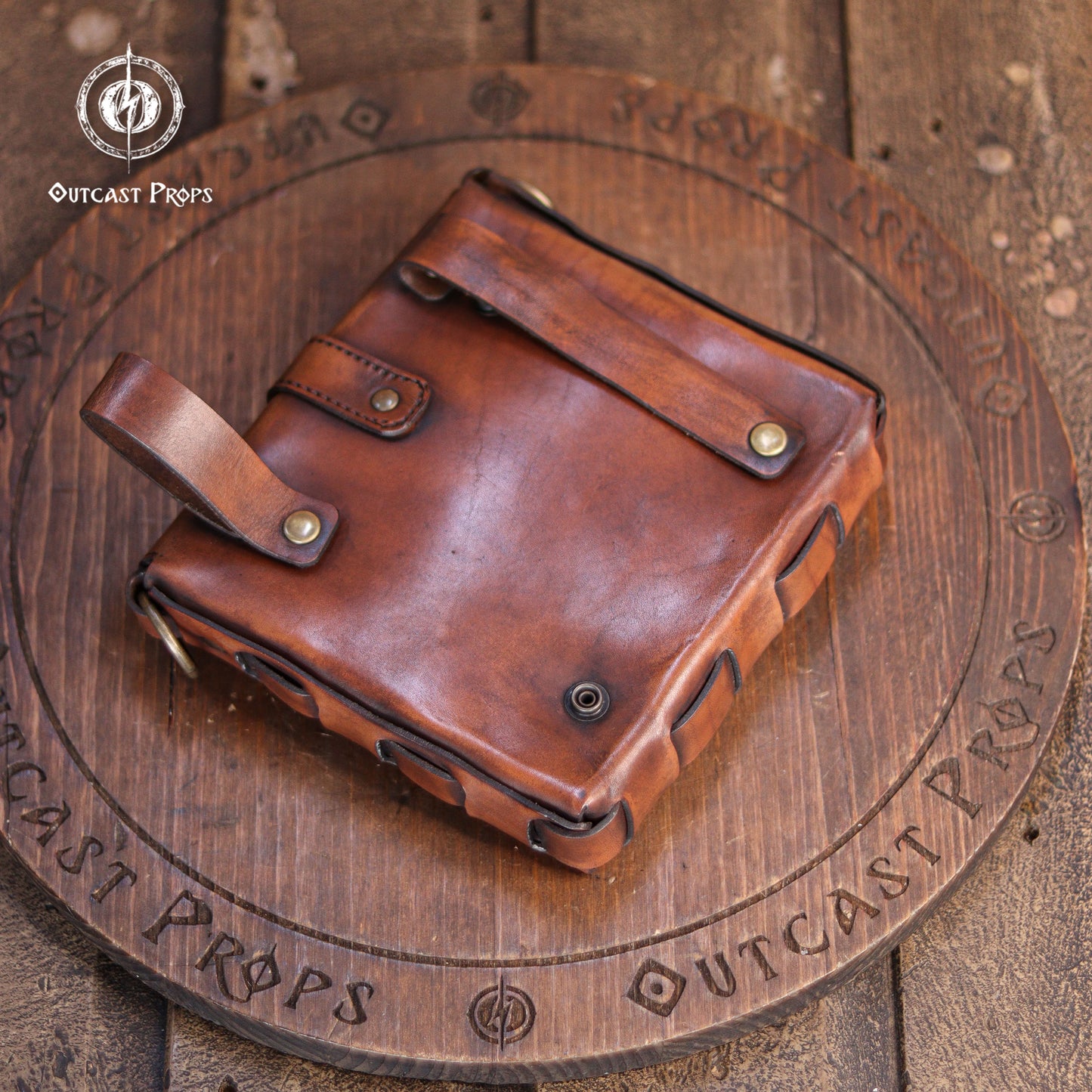 Bushcraft Leather Belt Pouch