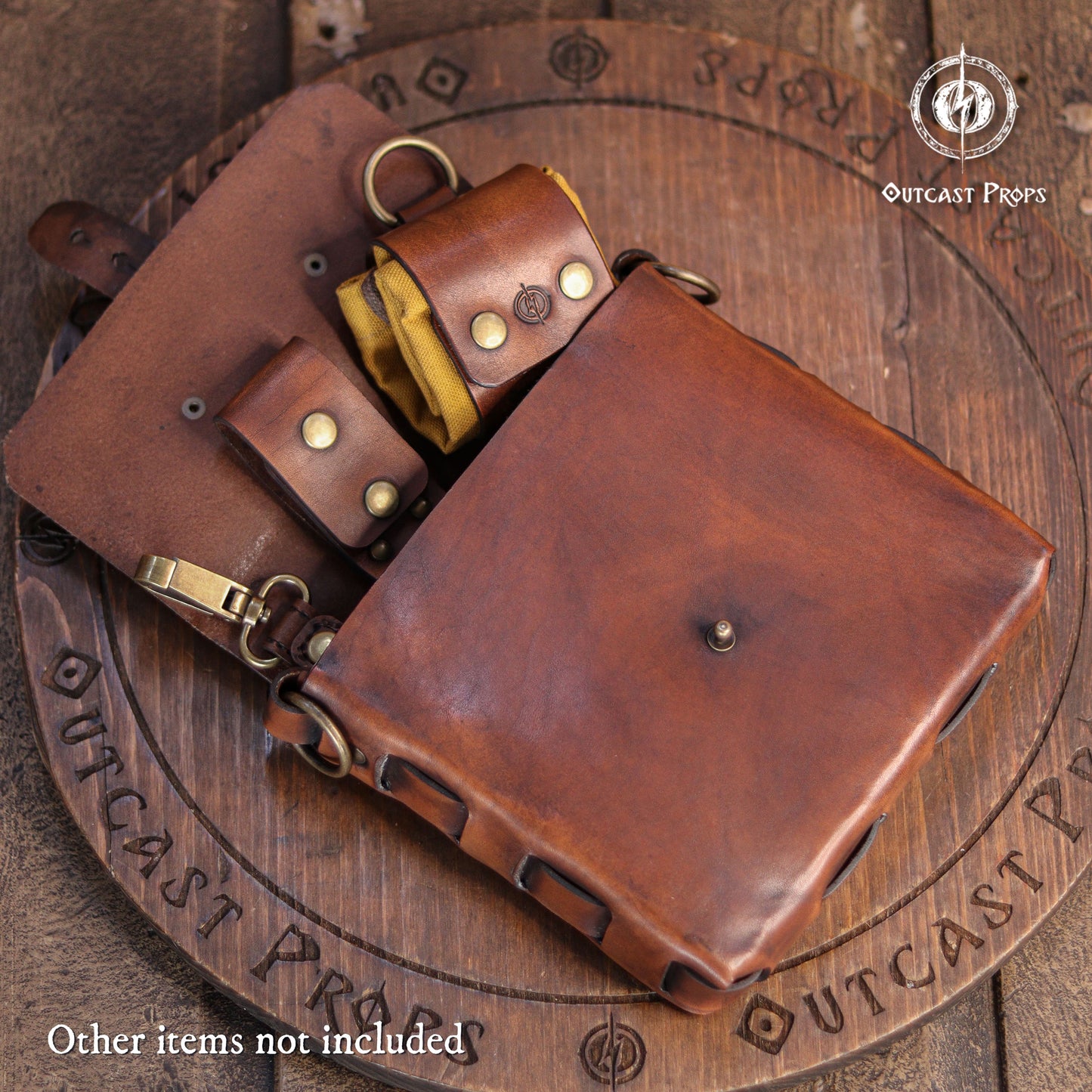 Bushcraft Leather Belt Pouch