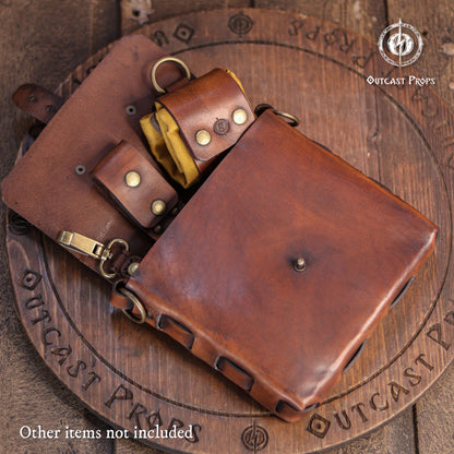 Bushcraft Leather Belt Pouch