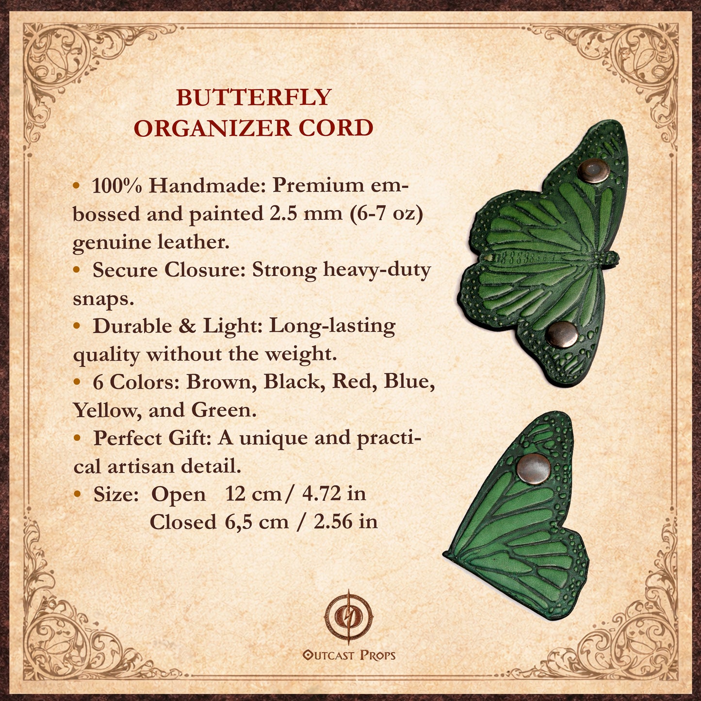 Butterfly Cord Organizer