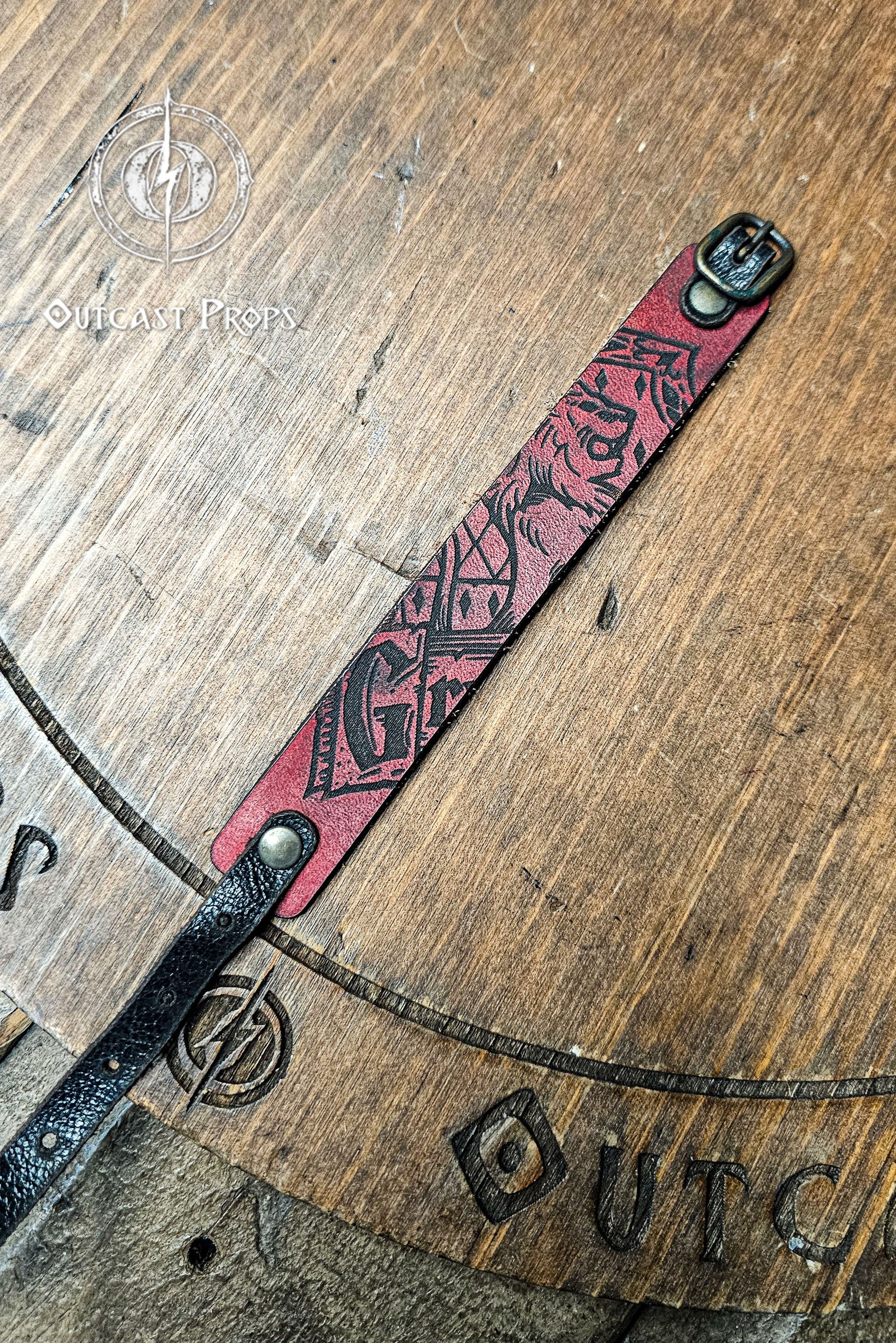 HP Gryffindor Leather Bracelet Cheap Sale