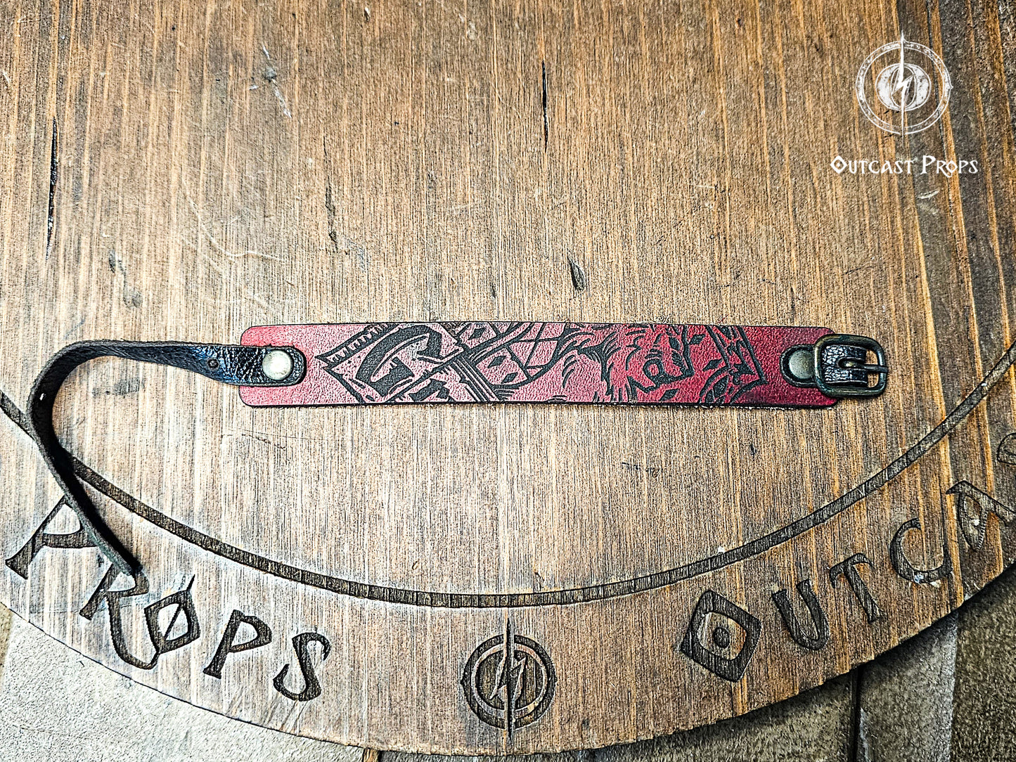 HP Gryffindor Red Leather Bracelet Cheap Sale
