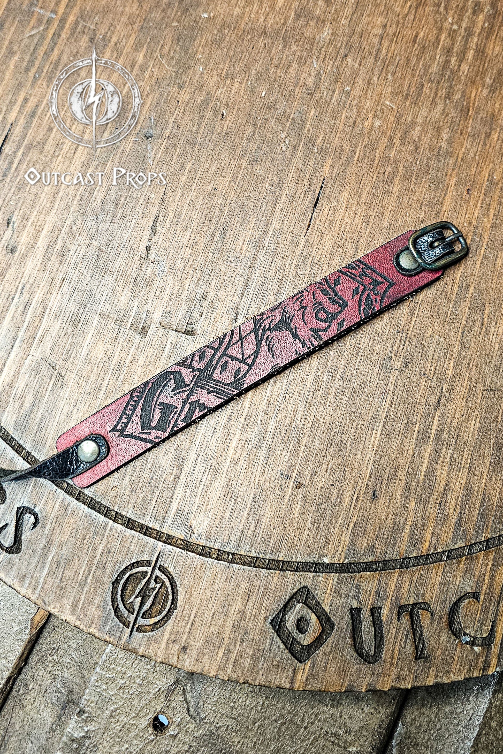 HP Gryffindor Red Leather Bracelet Cheap Sale