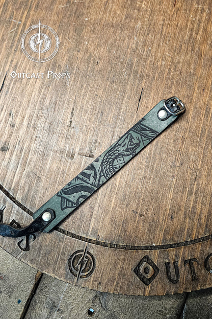 Harry Potter Slytherin Green Snake Bracelet