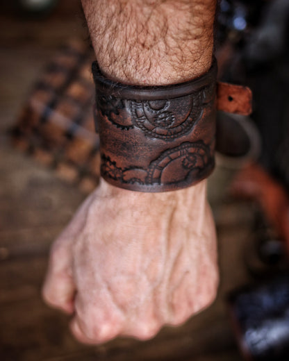 Steampunk Clock Gears Bracelet