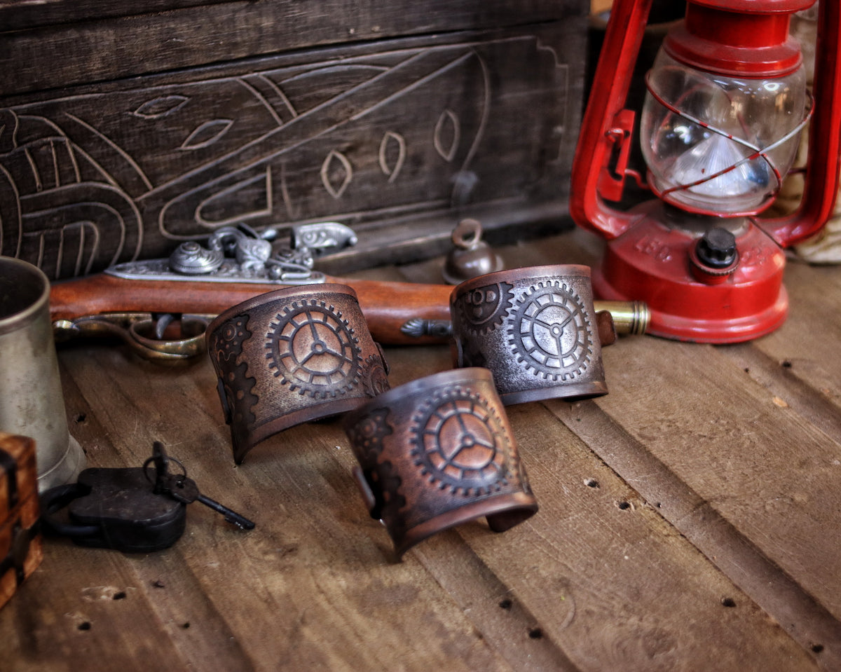 Steampunk Vintage Gears Bracelet