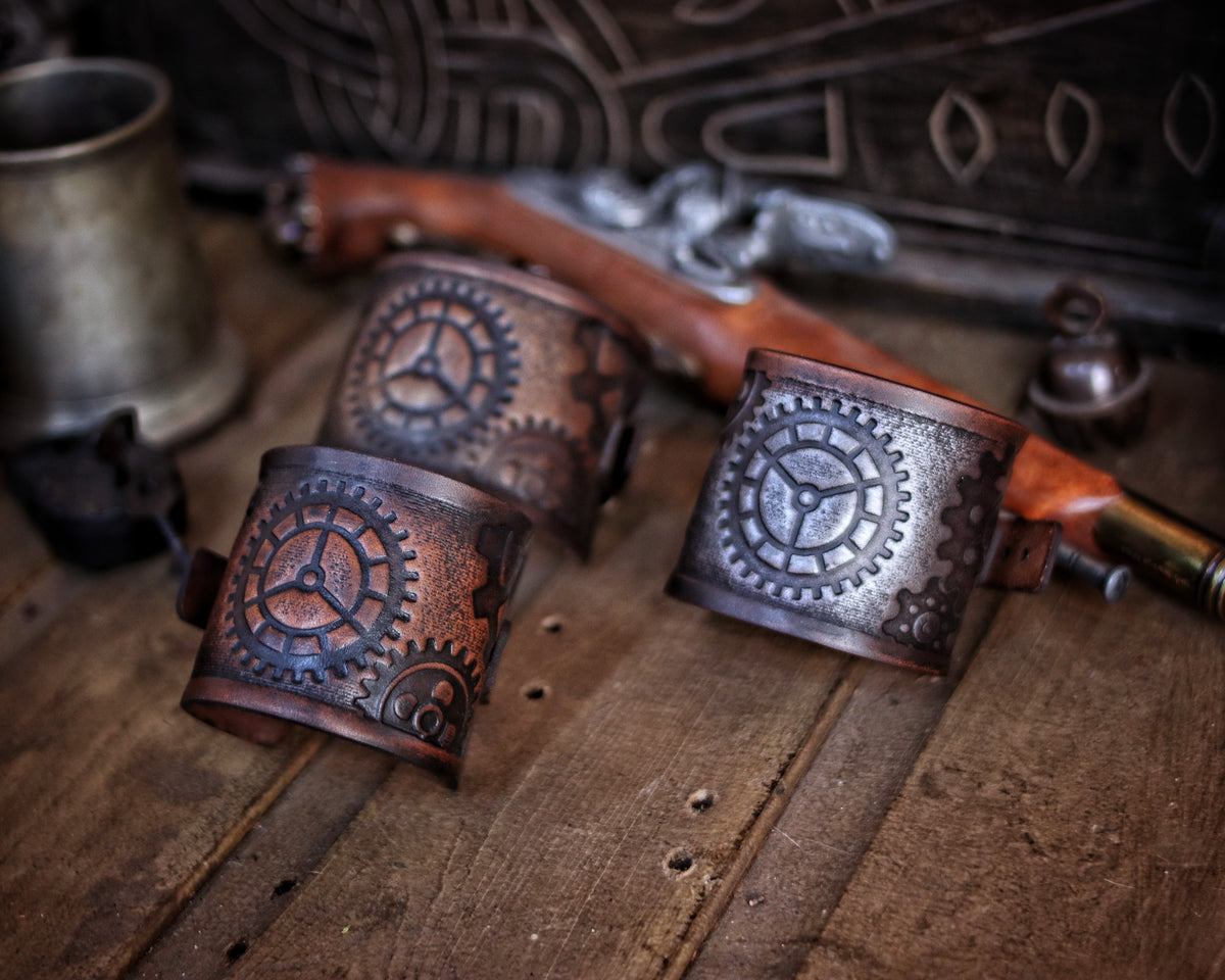 Steampunk Vintage Gears Bracelet