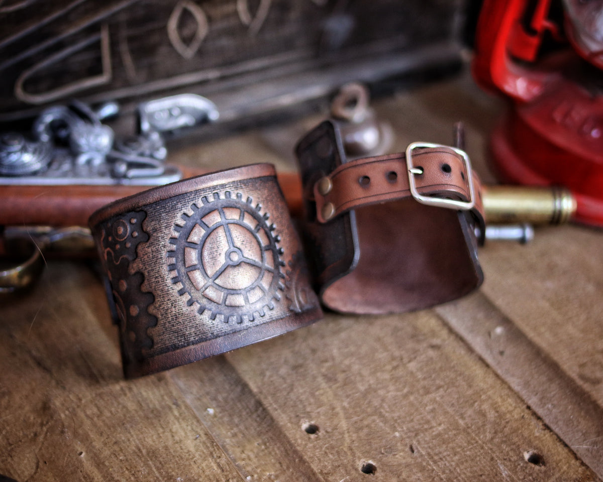 Steampunk Vintage Gears Bracelet