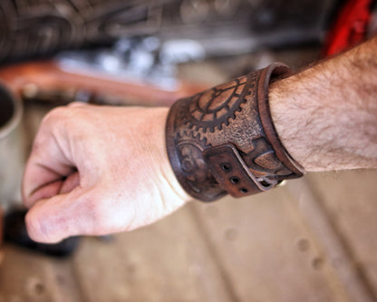 Steampunk Vintage Gears Bracelet
