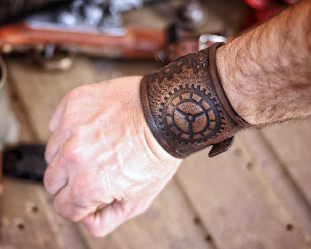 Steampunk Vintage Gears Bracelet