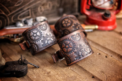 Steampunk Engine Gears Bracelet