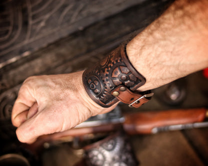 Steampunk Engine Gears Bracelet