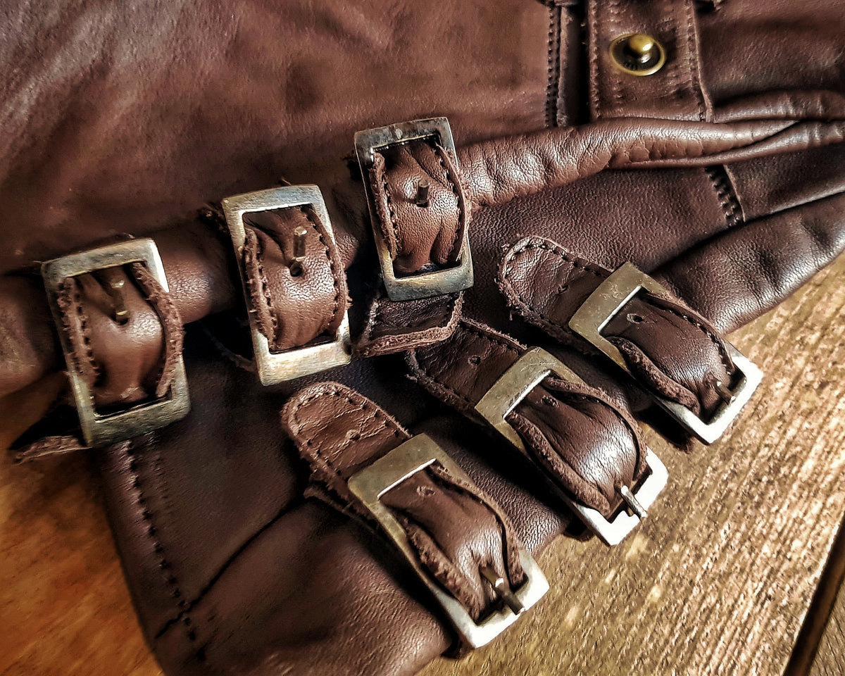 Swordman leather gloves